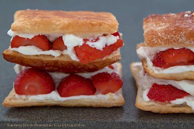 Millefoglie alle fragole
