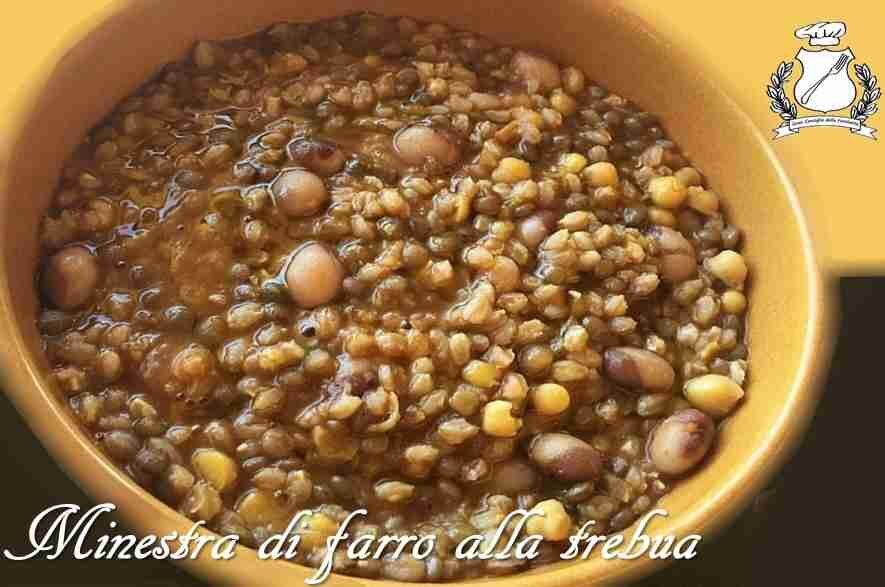 Minestra di farro alla trebua