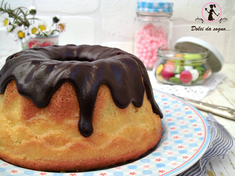 Mini ciambella con cioccolato