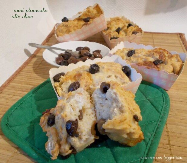 Mini plumcake alle olive