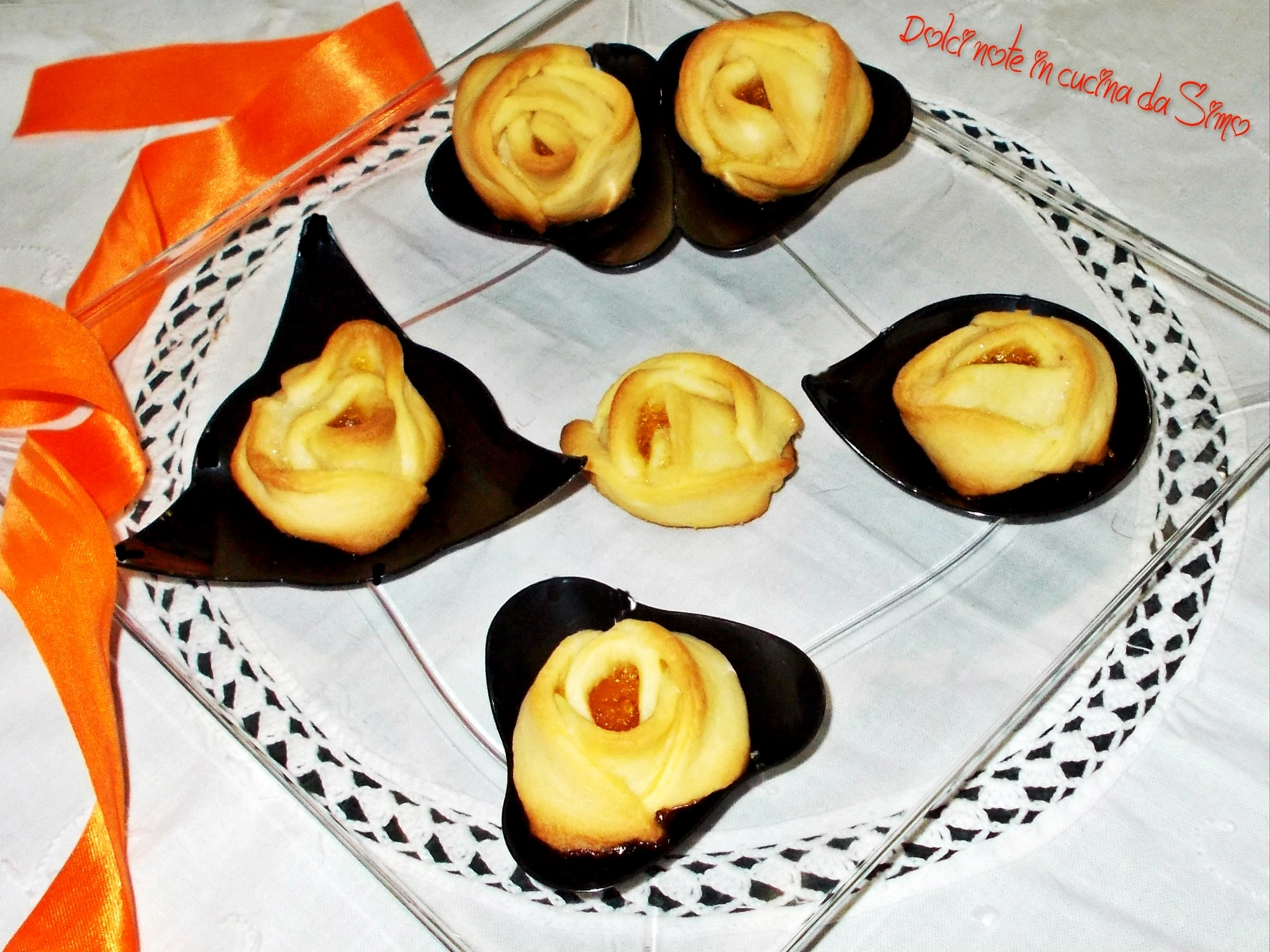Mini roselline alla marmellata