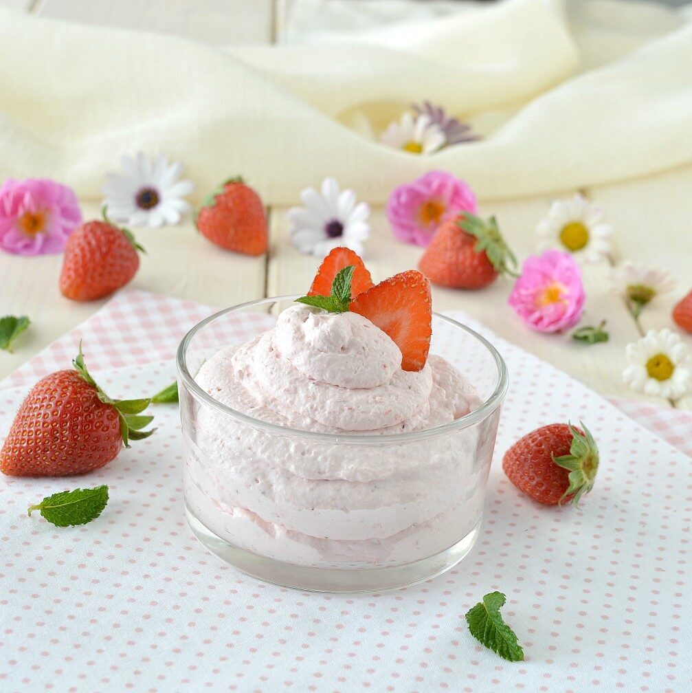 Mousse alle fragole