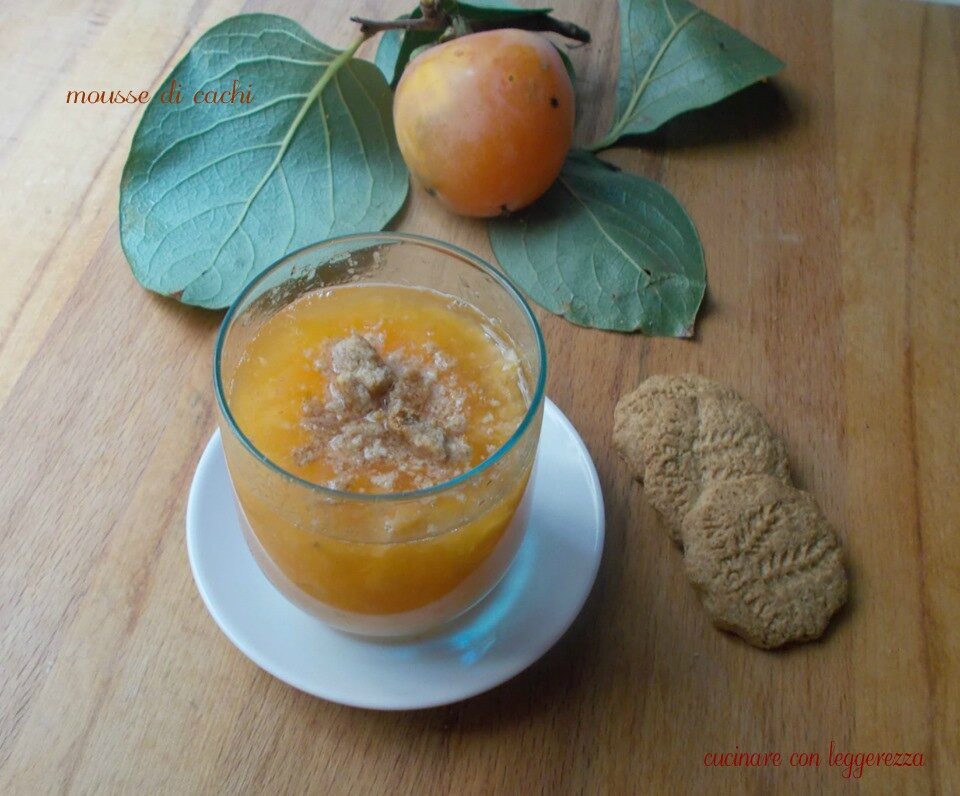 Mousse di cachi