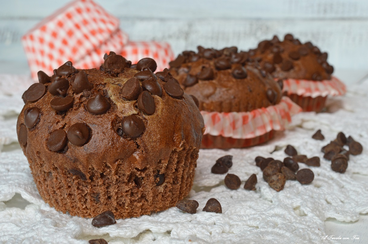 Muffin al cioccolato ricetta facile