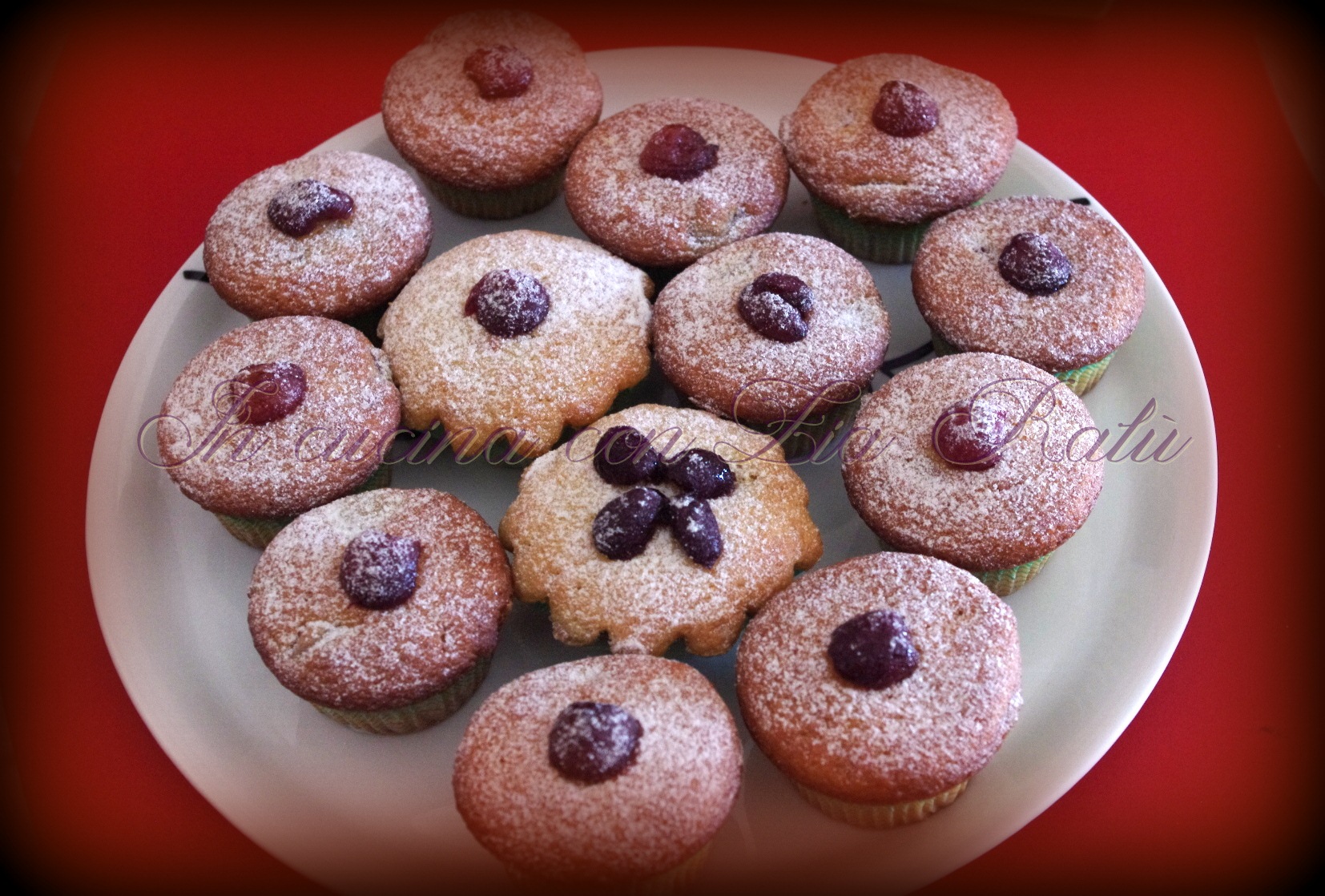 Muffin alle ciliegie