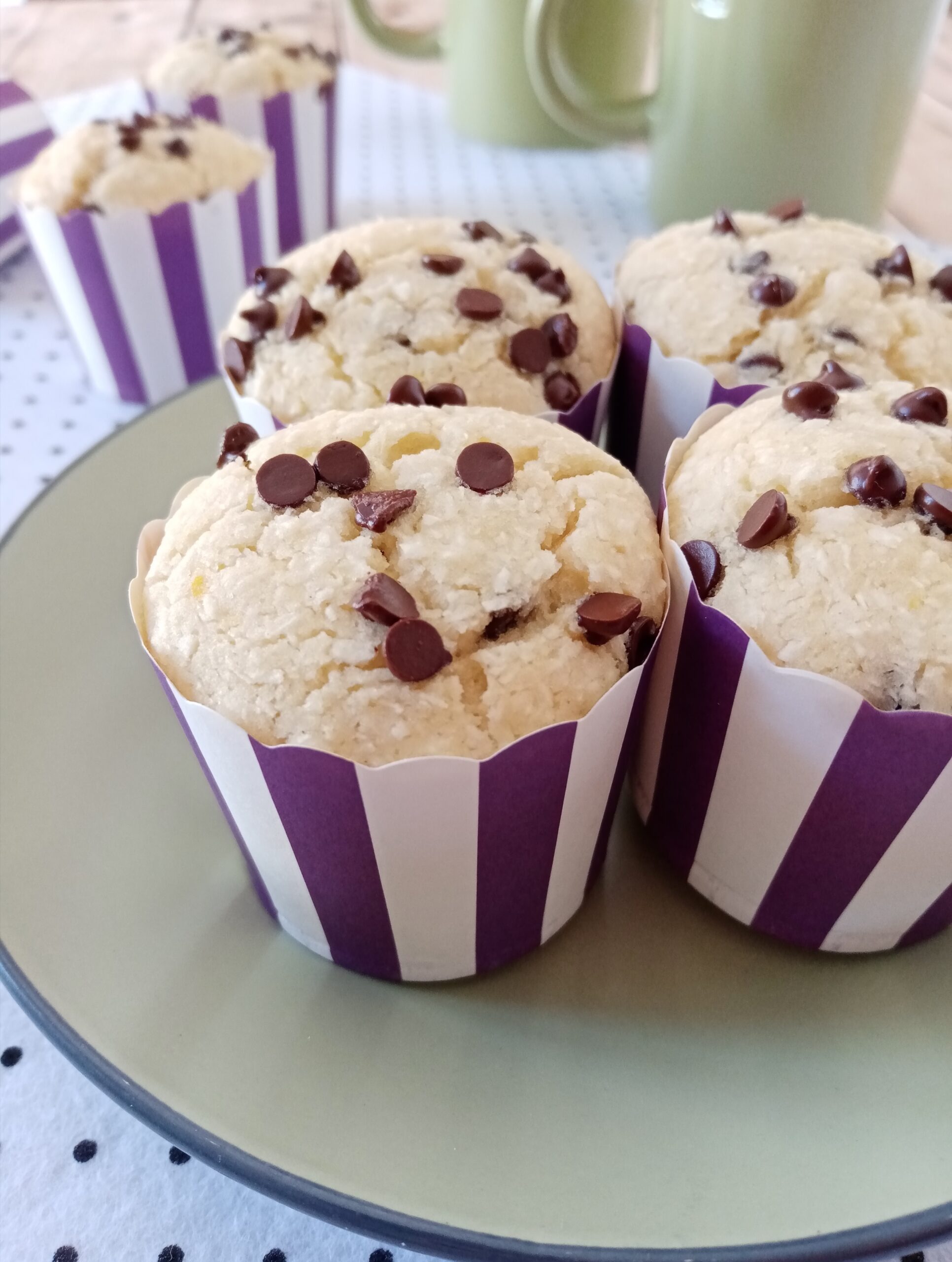 Muffin cocco e cioccolato