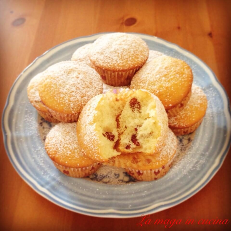 Muffin light ai frutti rossi