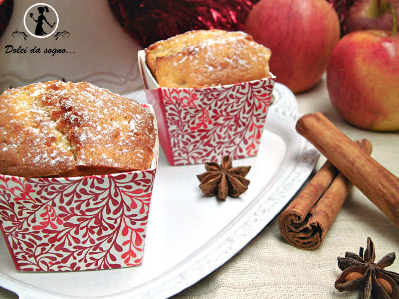 Muffin mela e cannella