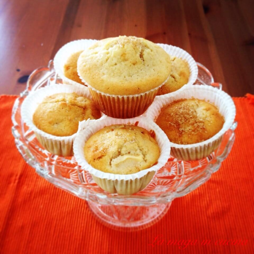 Muffin mele e cannella