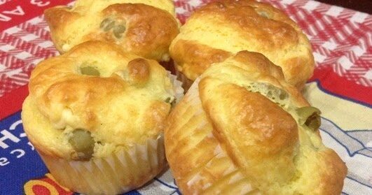 Muffin philadelphia e olive