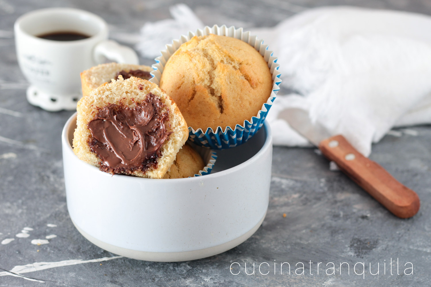 Muffins alla nutella