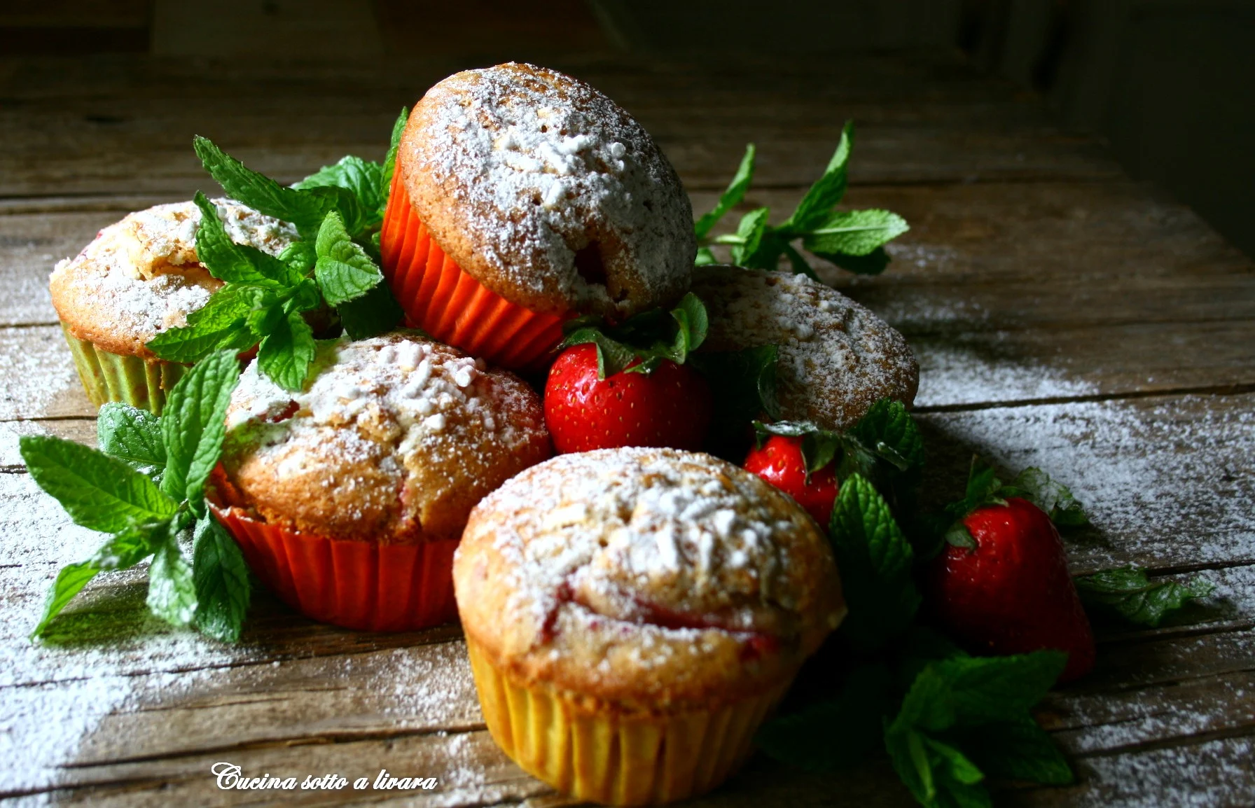 Muffins  alle fragole