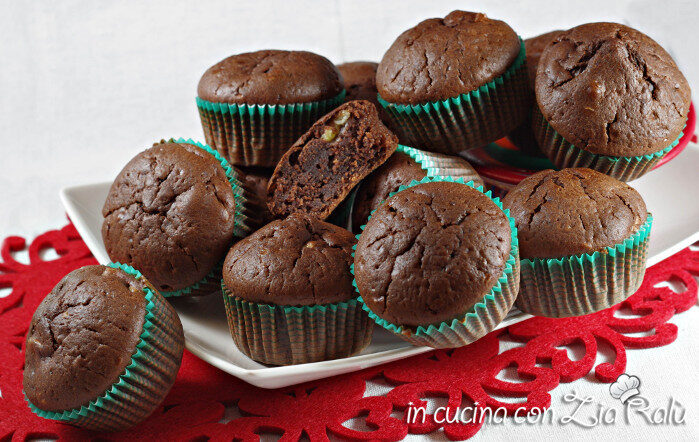 Muffins cacao e banane
