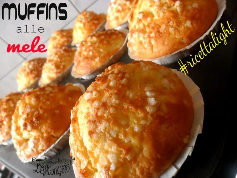 Muffins light alle mele