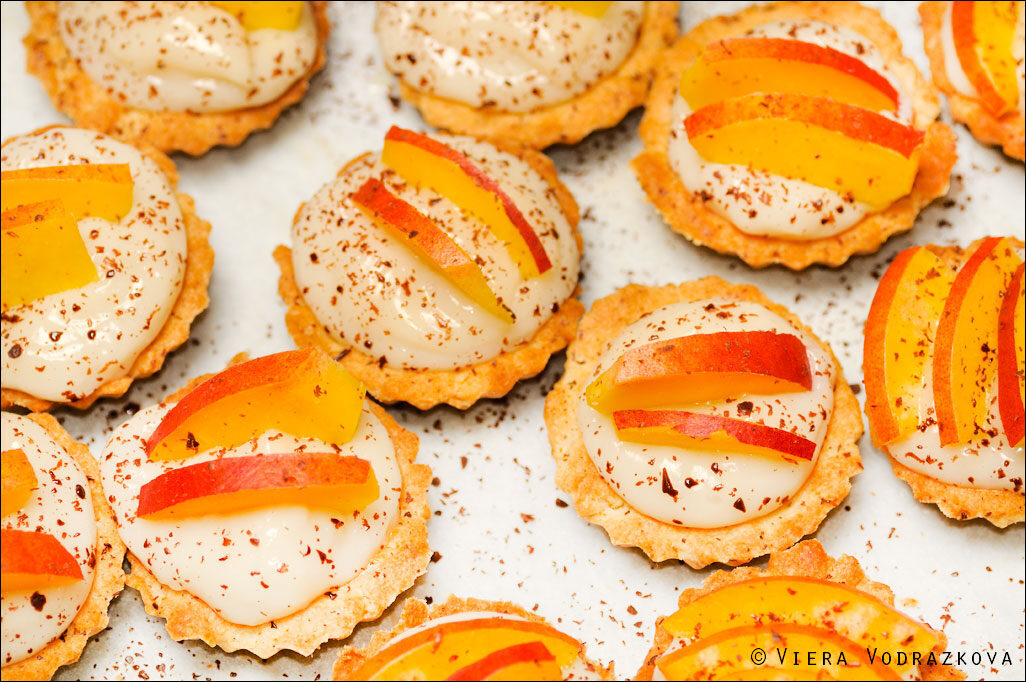 Muffins mango e pesche