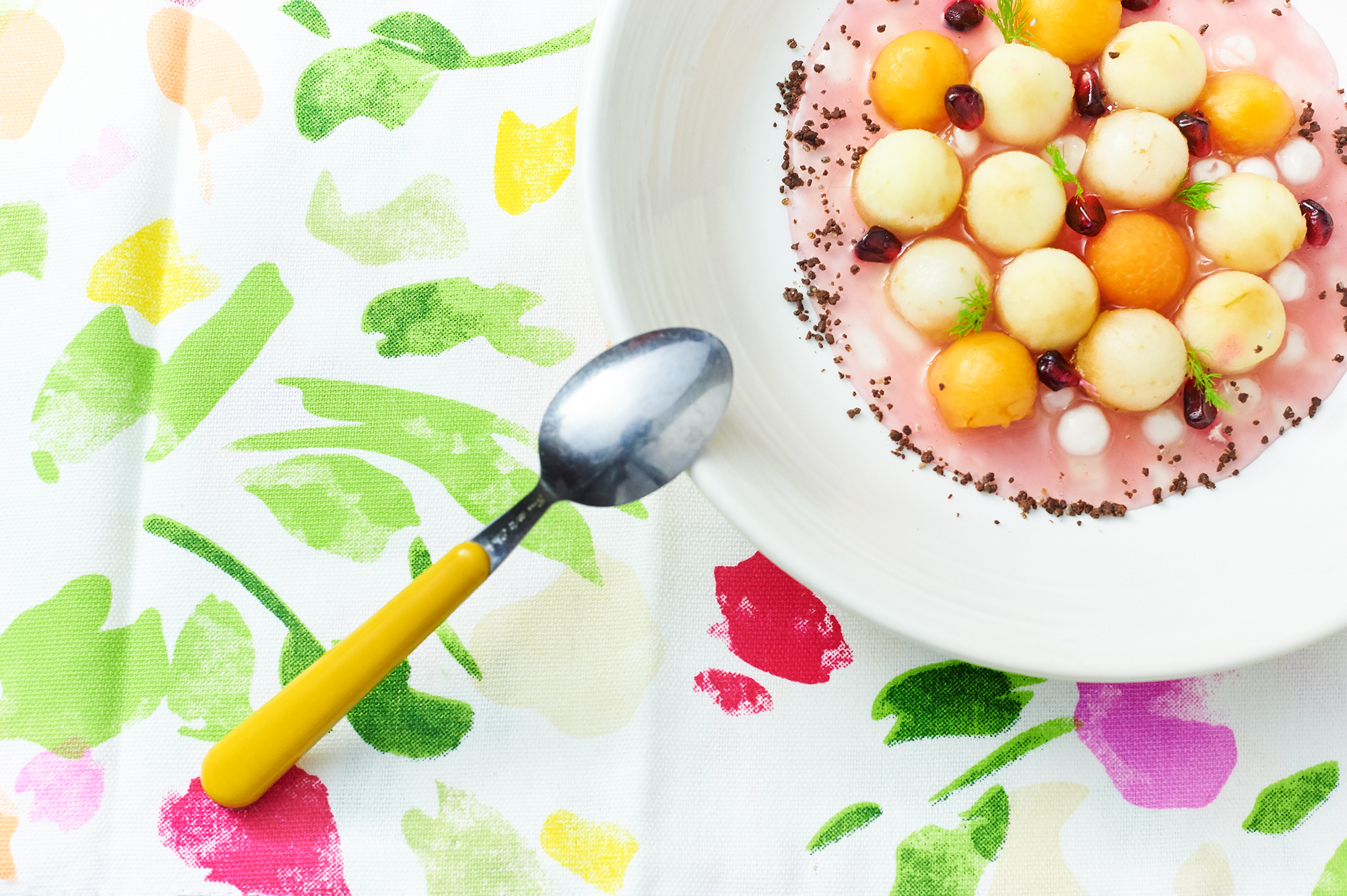 New ball game – tapioca in macedonia con caviale di gianduia