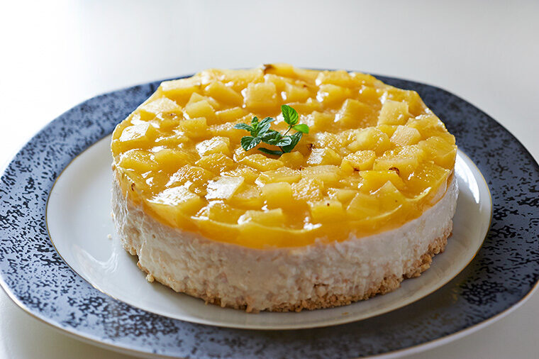 Noncheesecake all’ananas