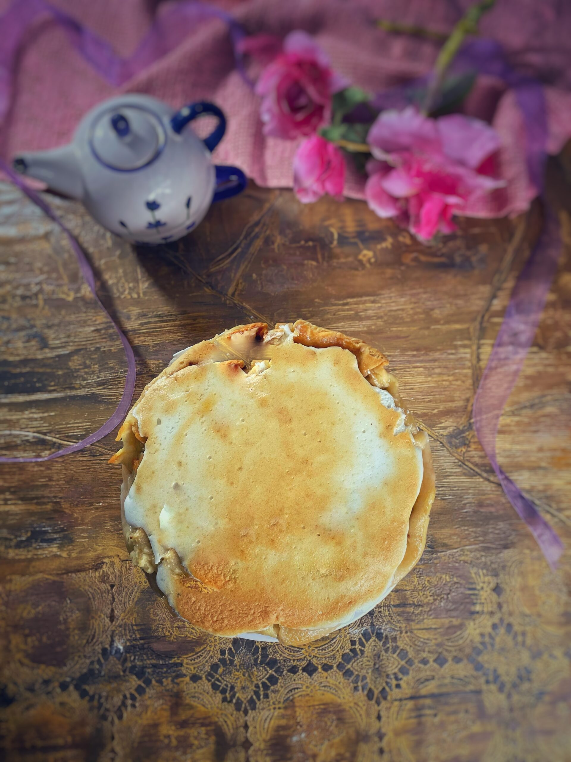 Old-fashioned chocolate pie, tipica della louisiana