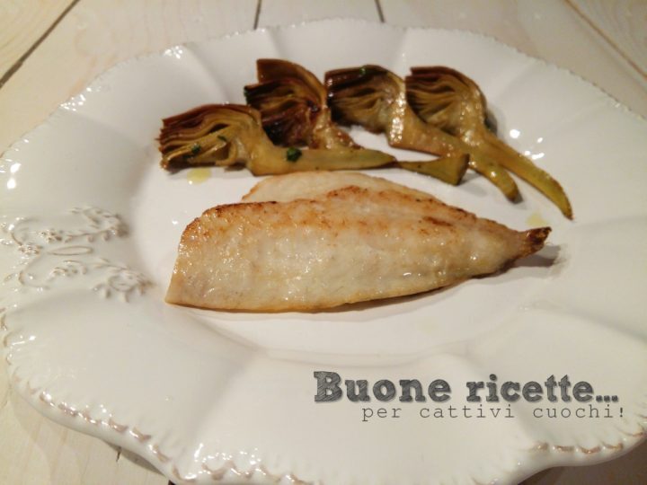 Orata con carciofi