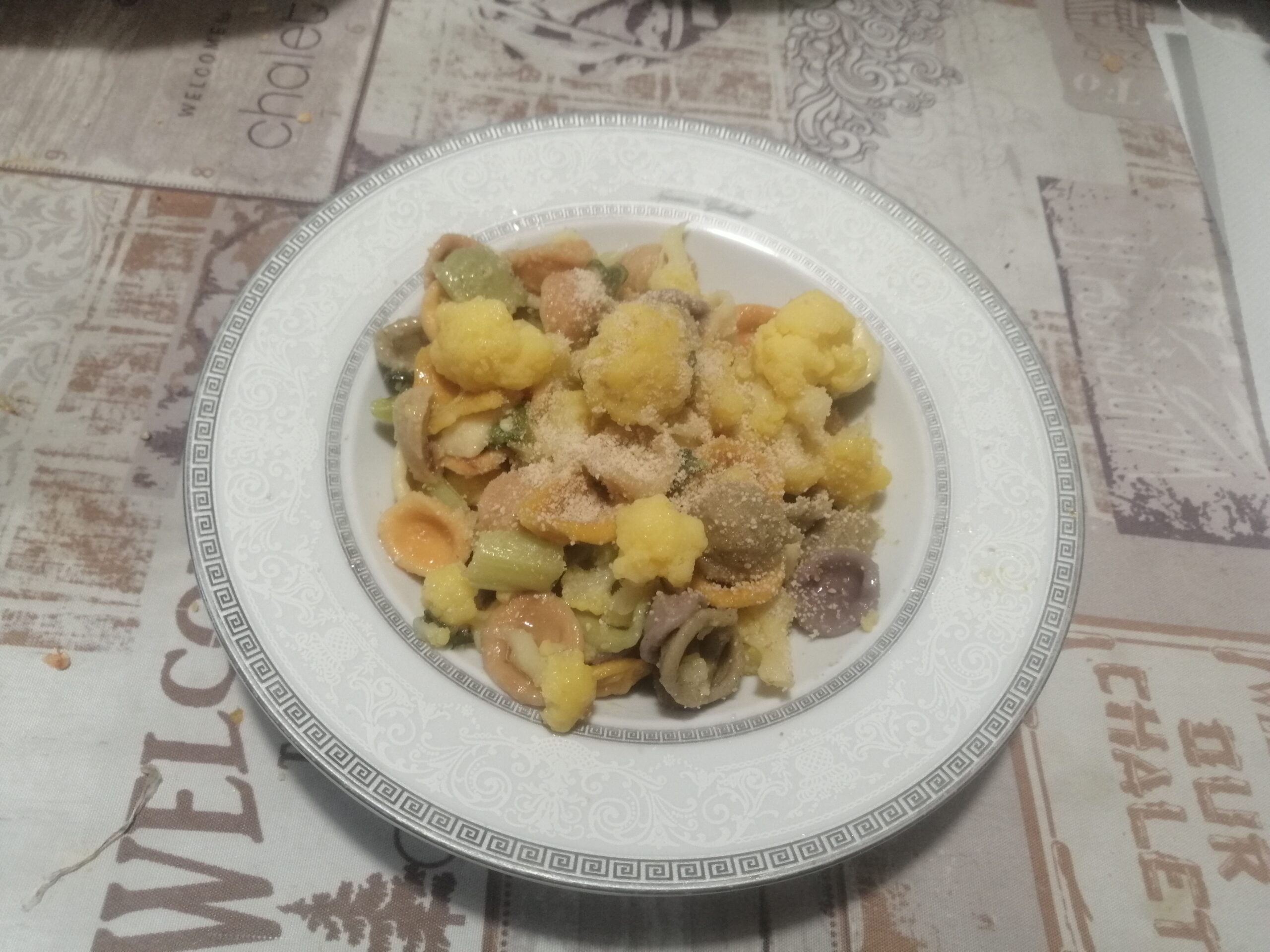 Orecchiette al cavolo giallo