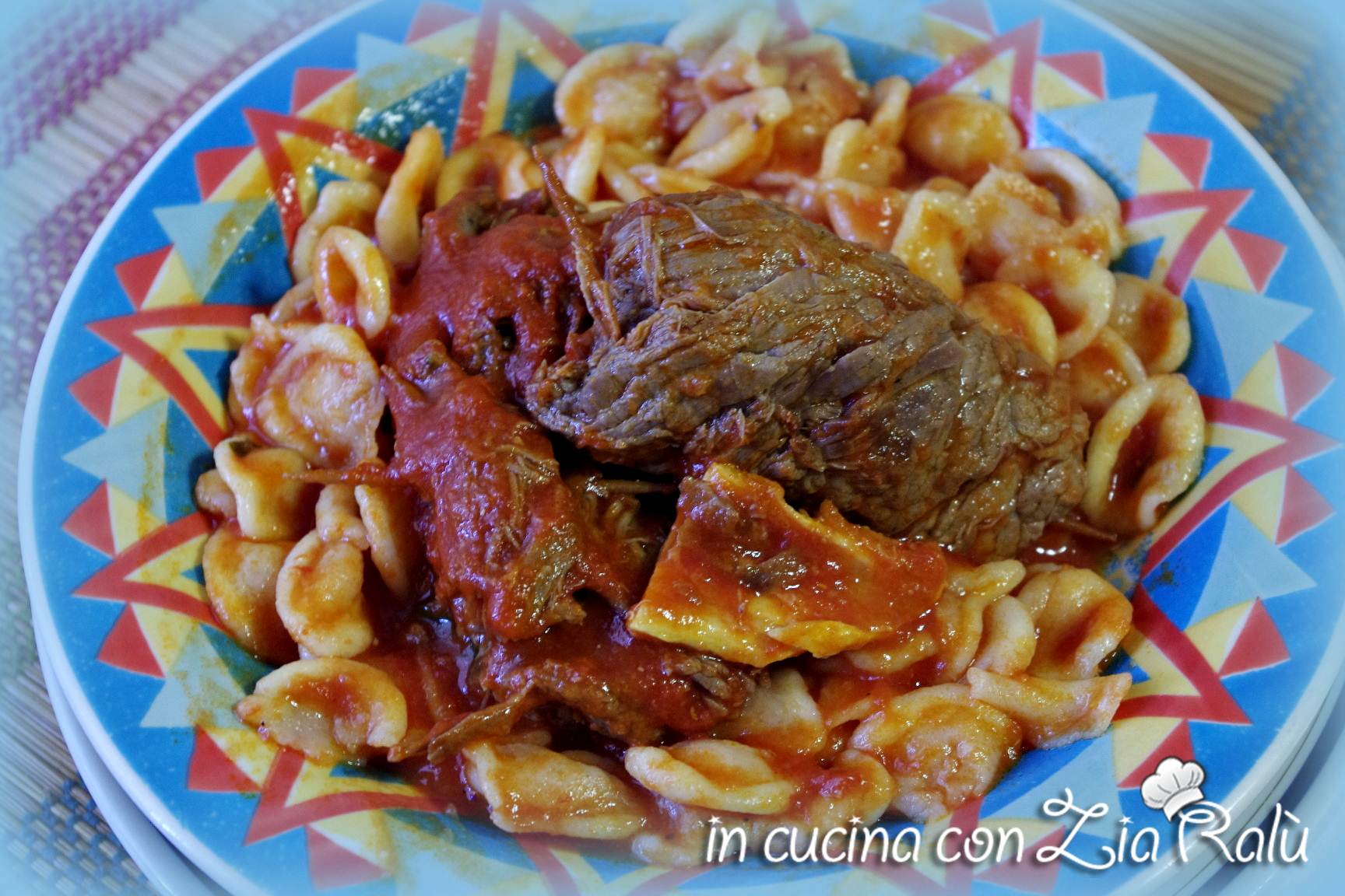 Orecchiette con le braciole