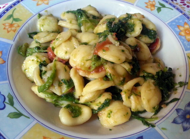 Orecchiette con le cime di rapa