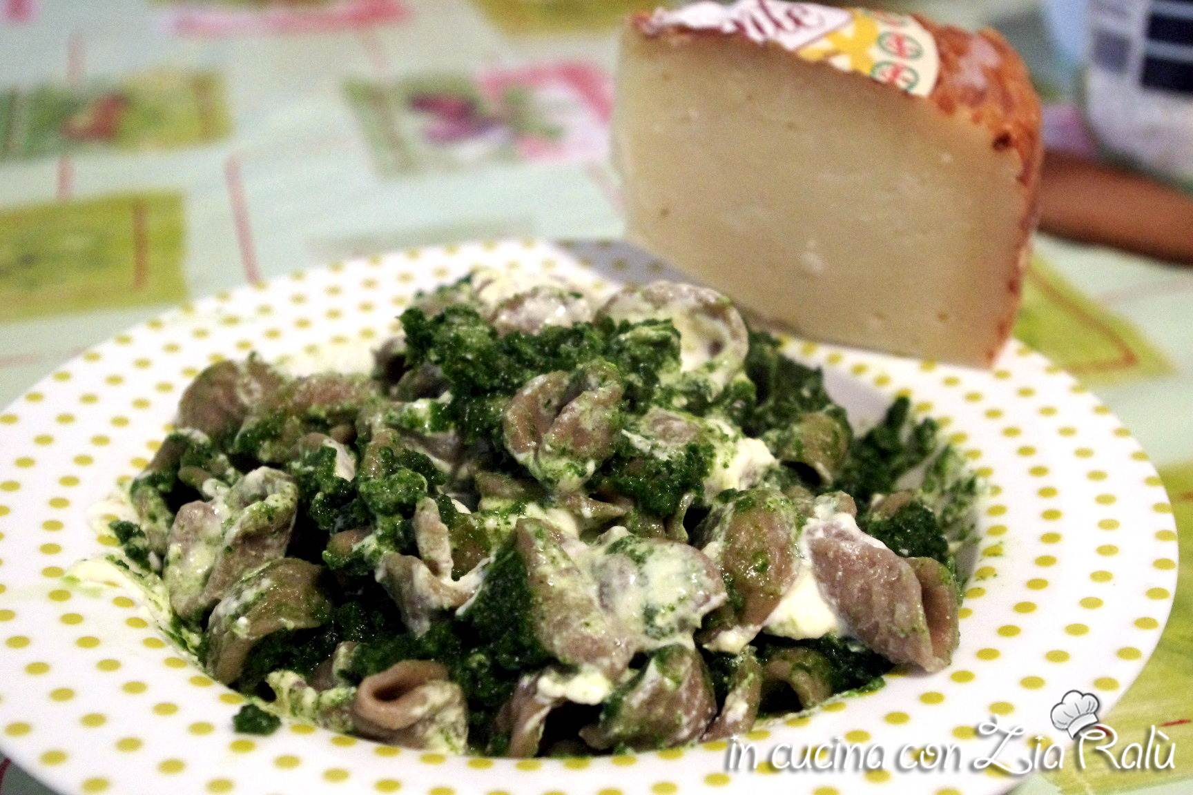 Orecchiette crema di cicoria e canestrato