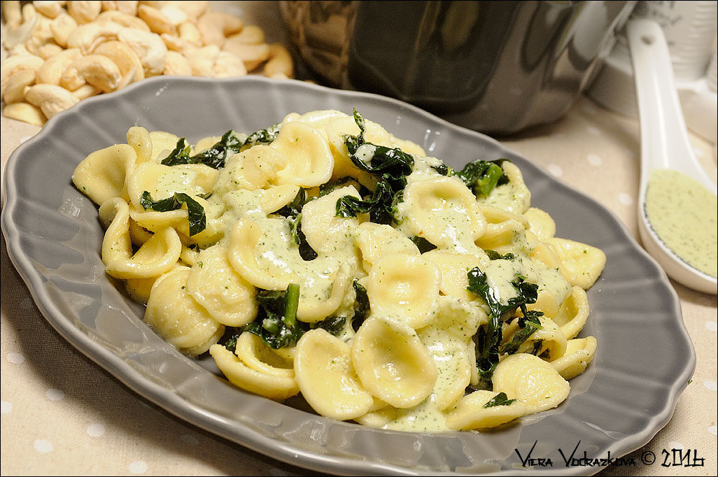 Orecchiette cremose al cavolo nero