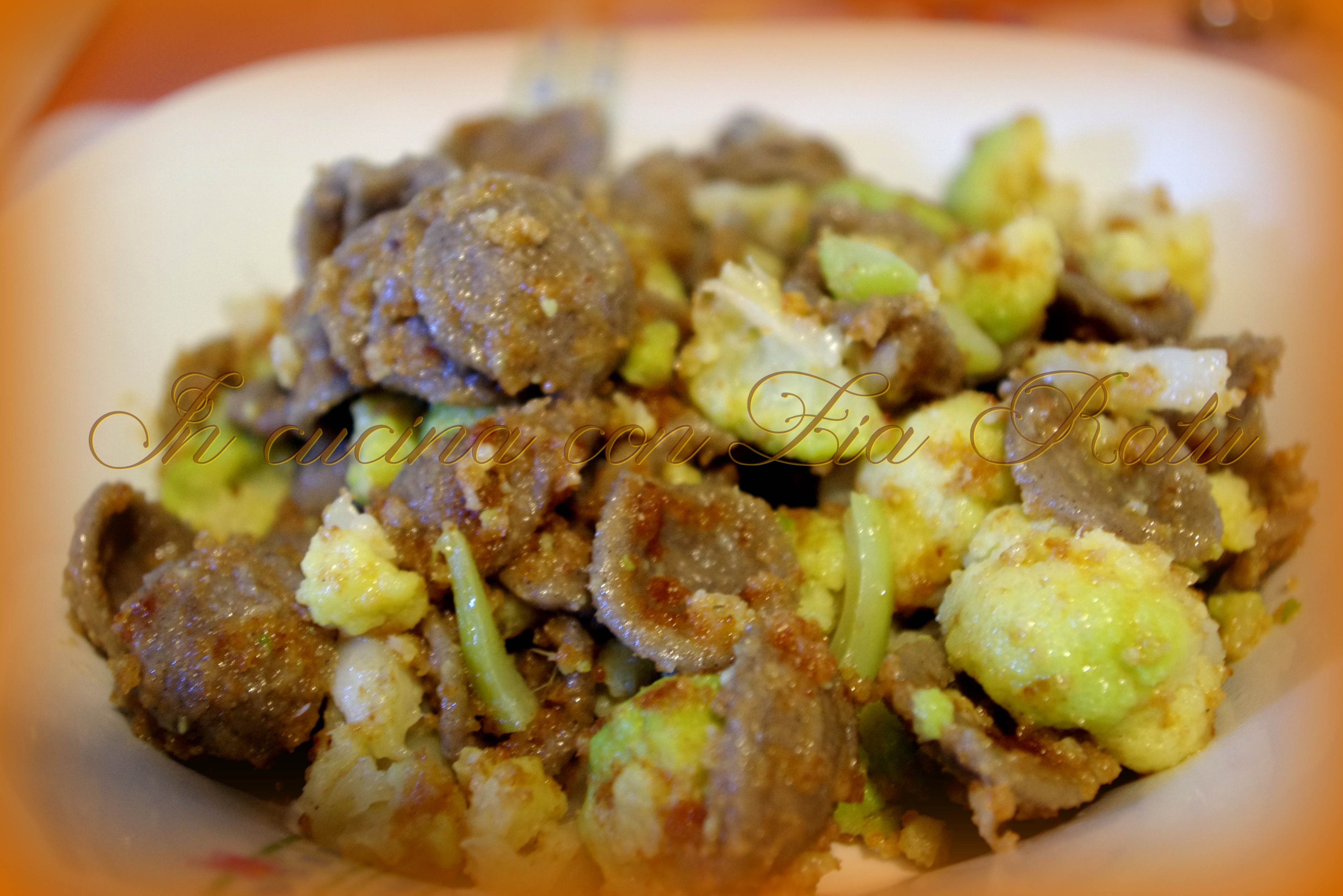 Orecchiette di grano arso al cavolfiore