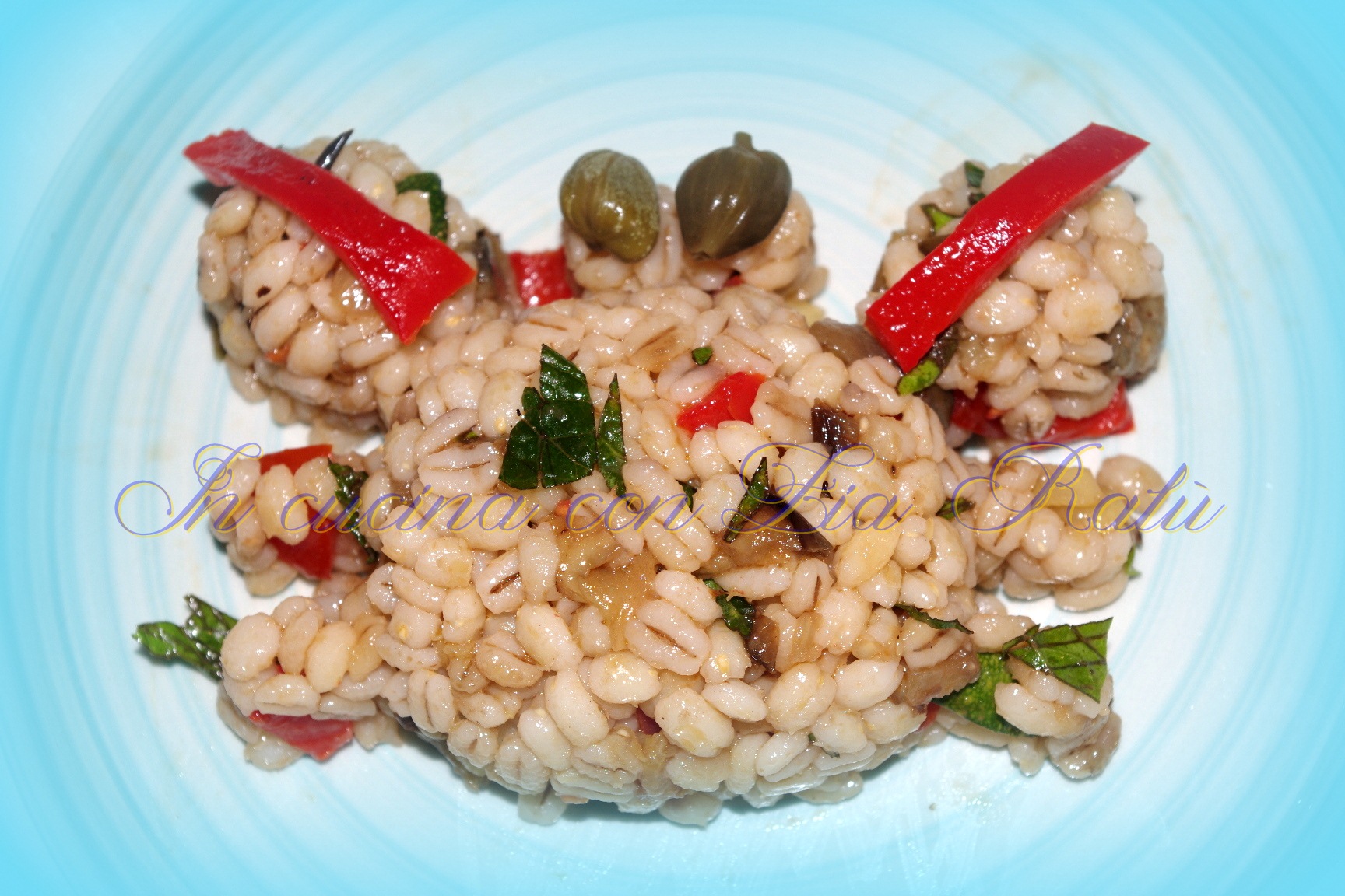 Orzo perlato alle verdure estivo