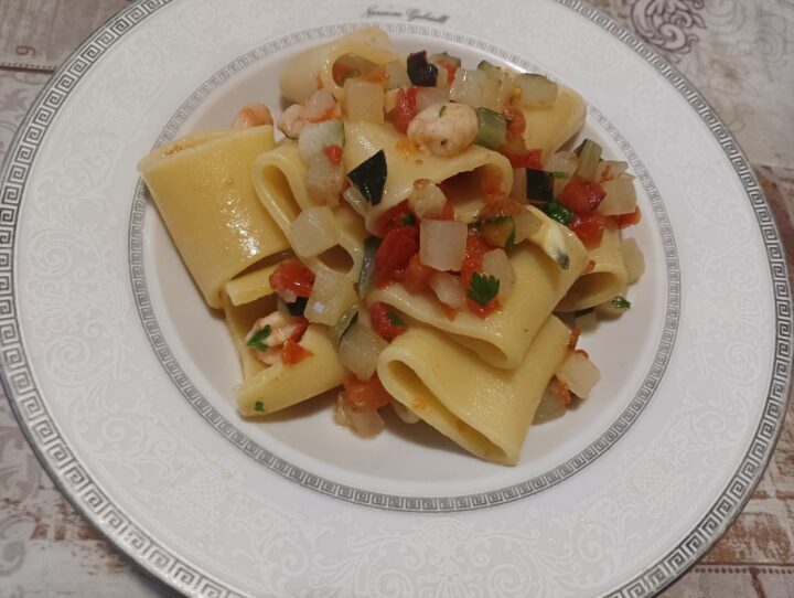 Paccheri del pescatore