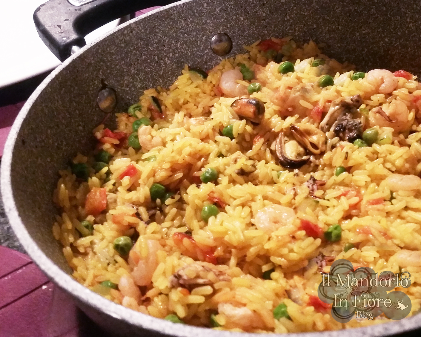 Paella a la marinera