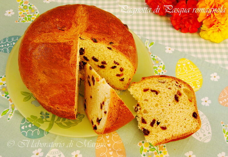 Pagnotta di pasqua romagnola