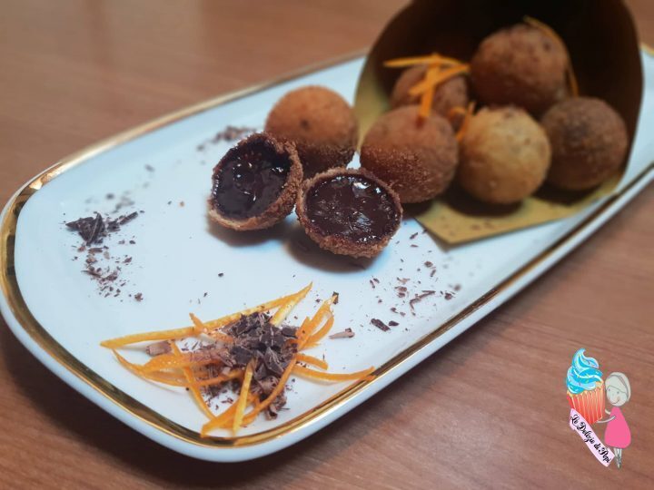 Palline di cioccolato fritte