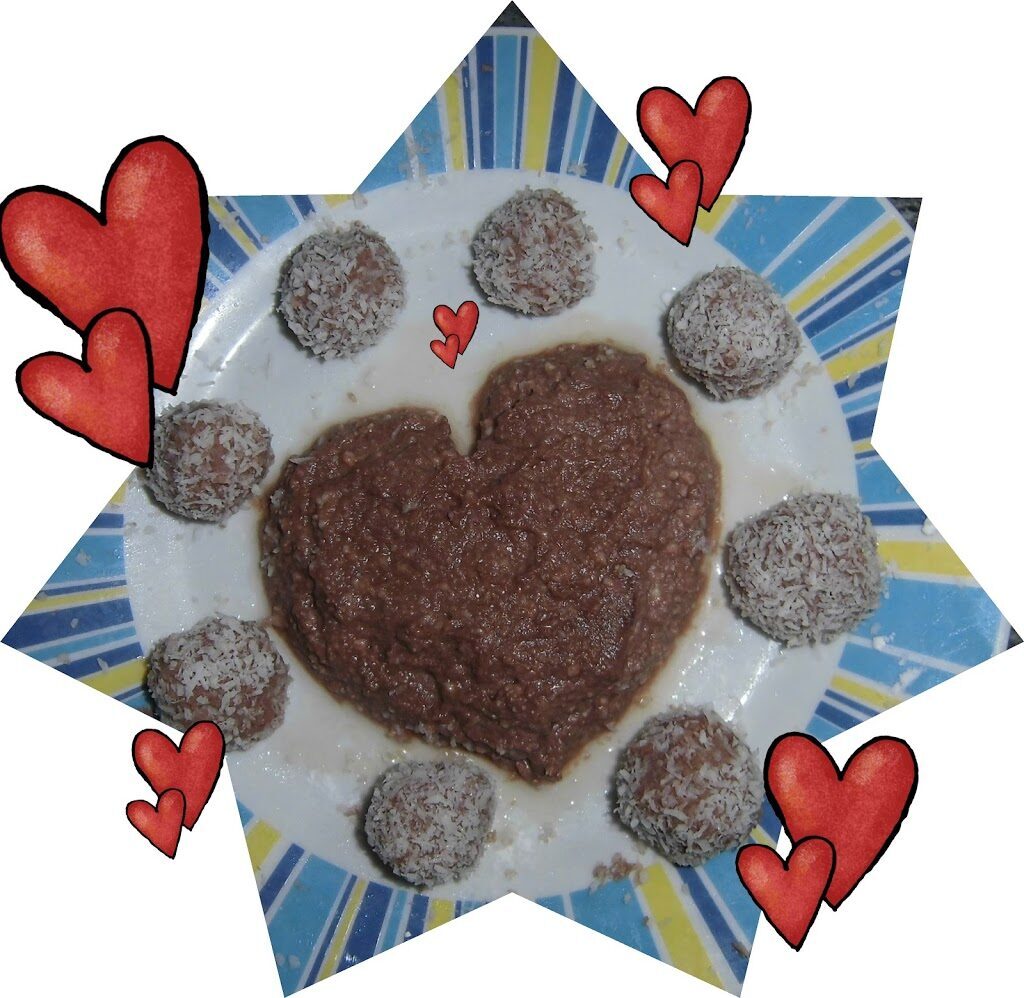 Palline di ricotta cacao e cocco!