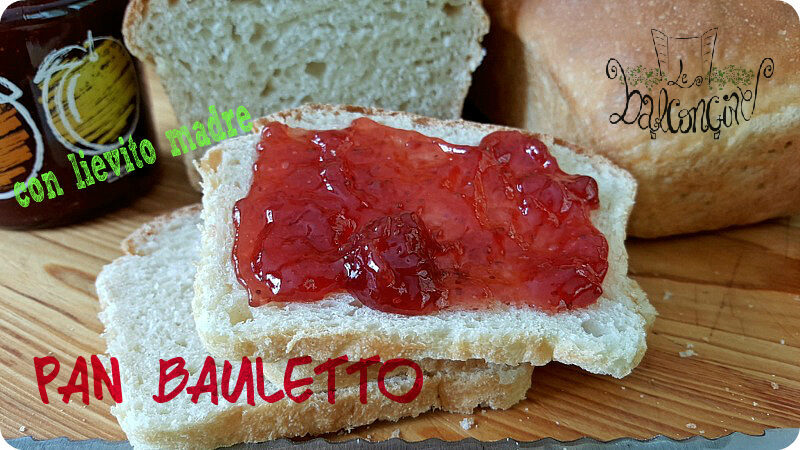 Pan bauletto con lievito madre