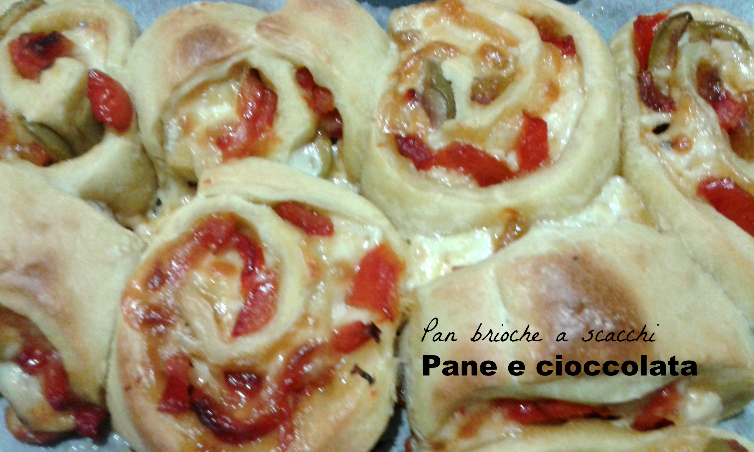 Pan brioche a scacchi