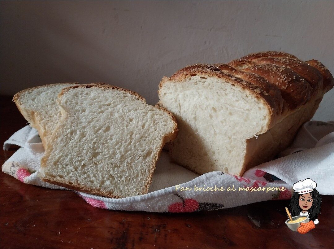 Pan brioche al mascarpone