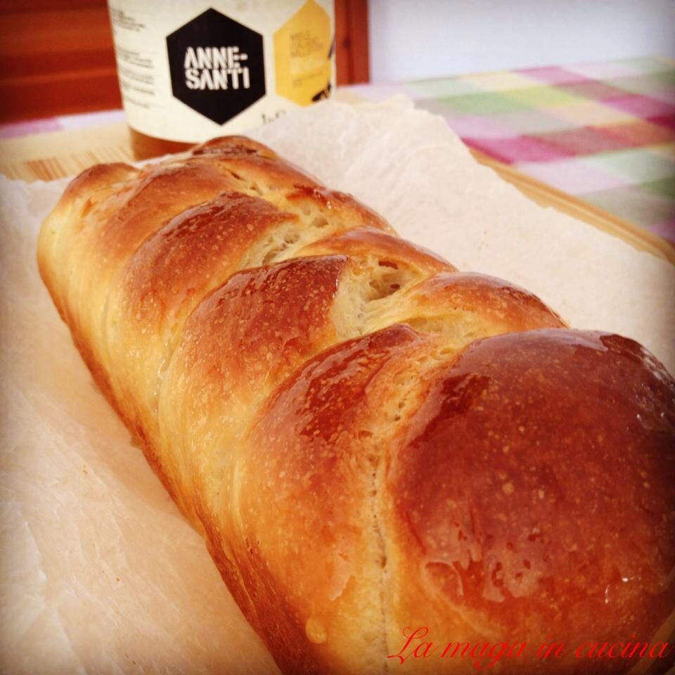 Pan brioche al miele