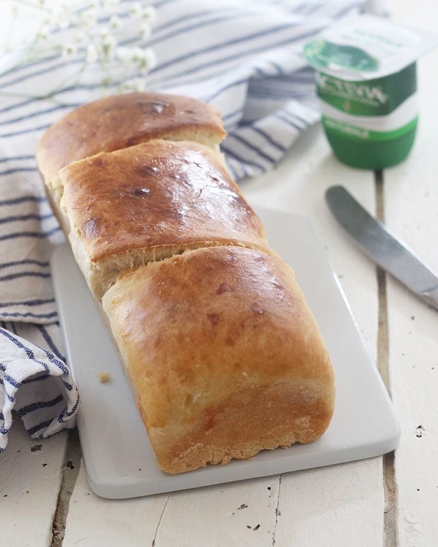 Pan brioche allo yogurt