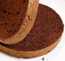 Pan di spagna al cacao