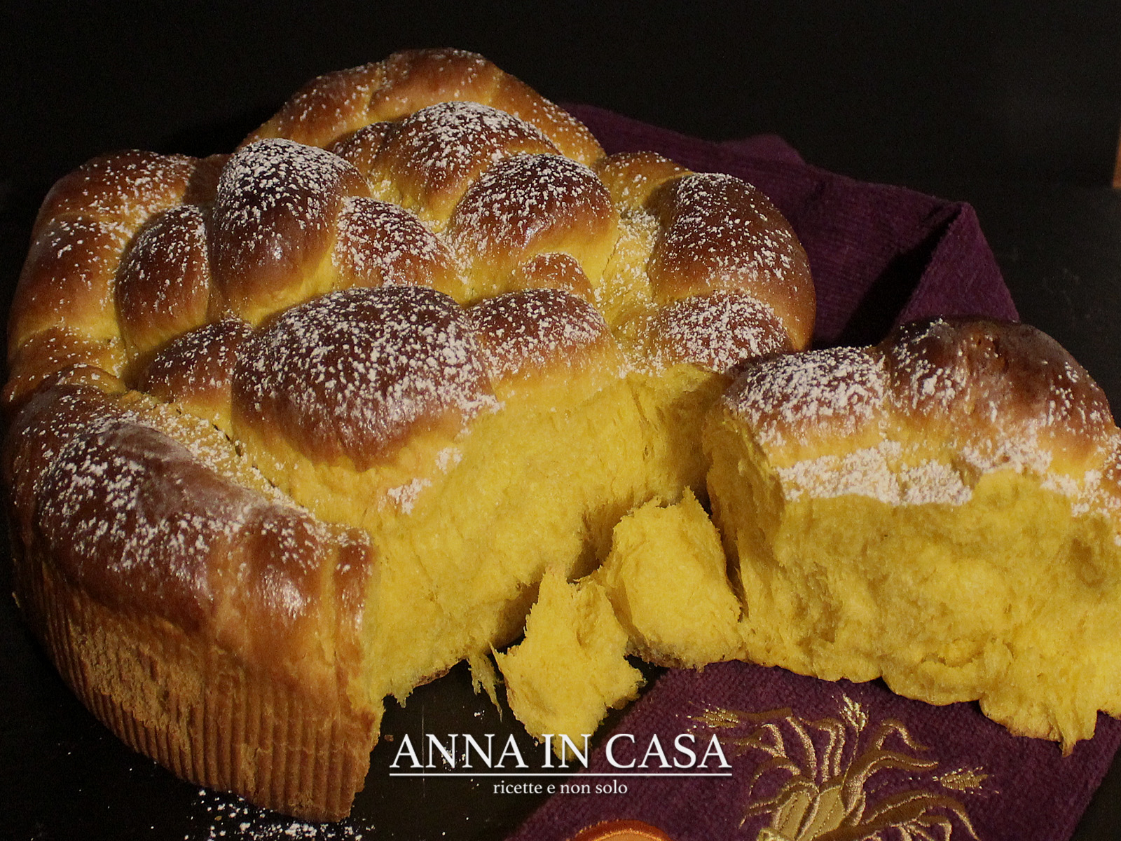 Panbrioche alla zucca  – ricetta semplice passo passo