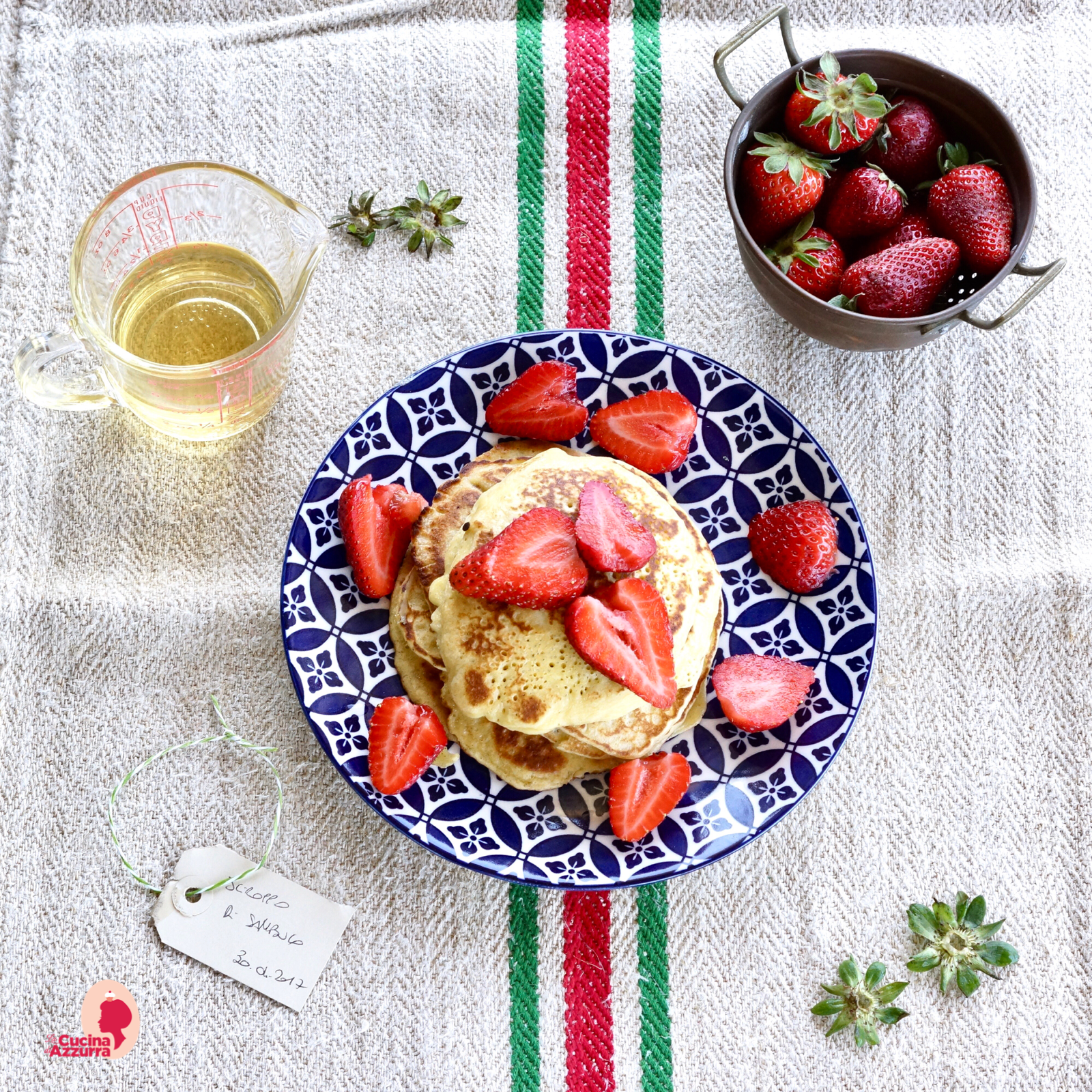 Pancake, fragole e sambuco…mai restare senza!