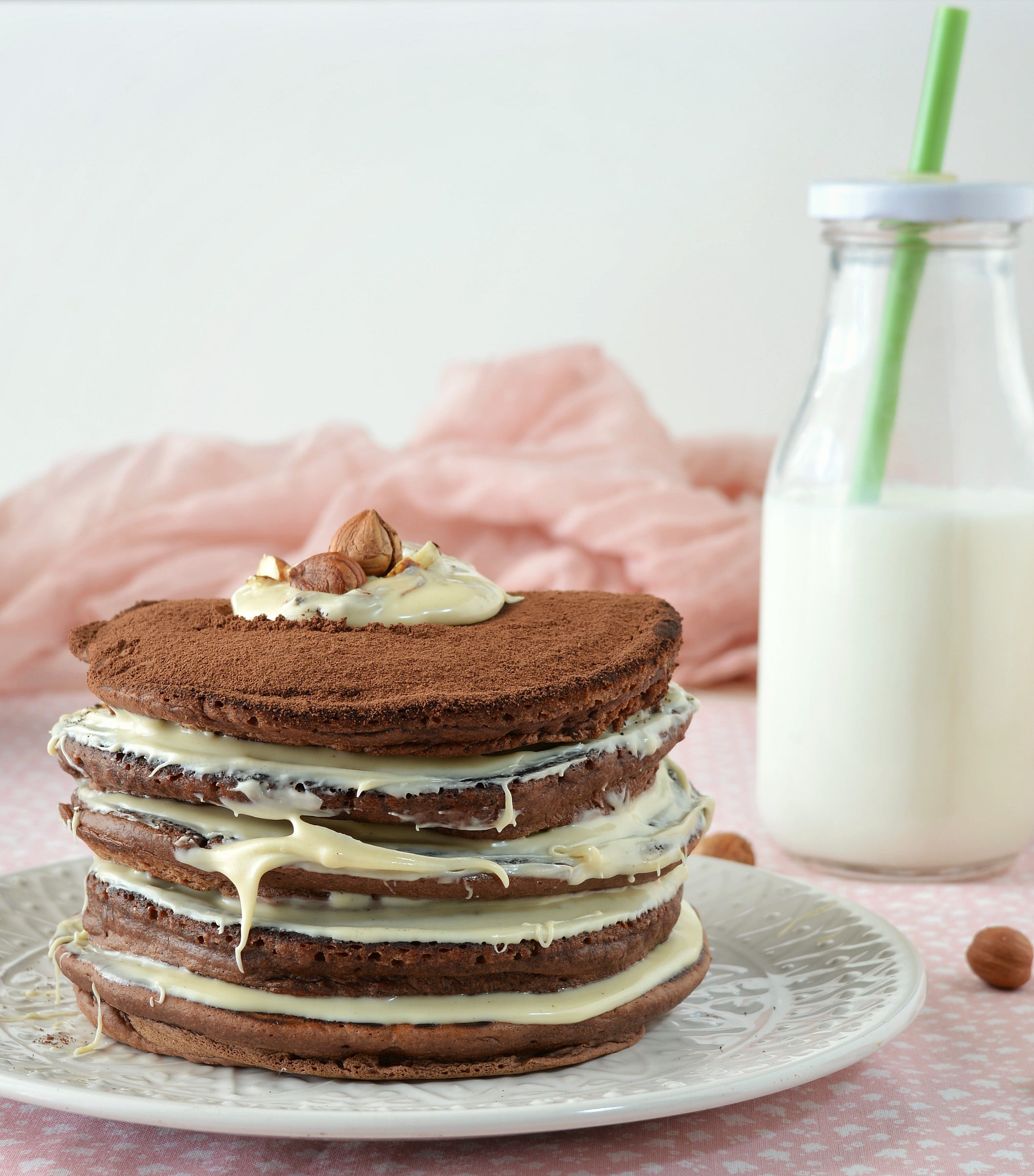 Pancakes al cacao