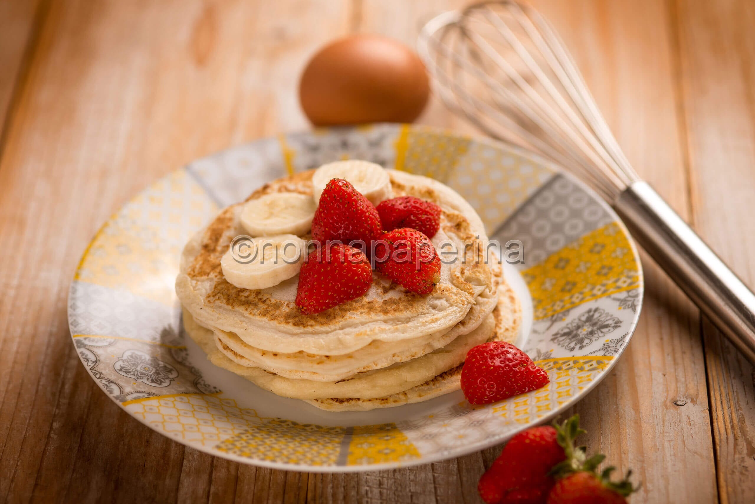 Pancakes senza burro, la colazione per chi ha intolleranze