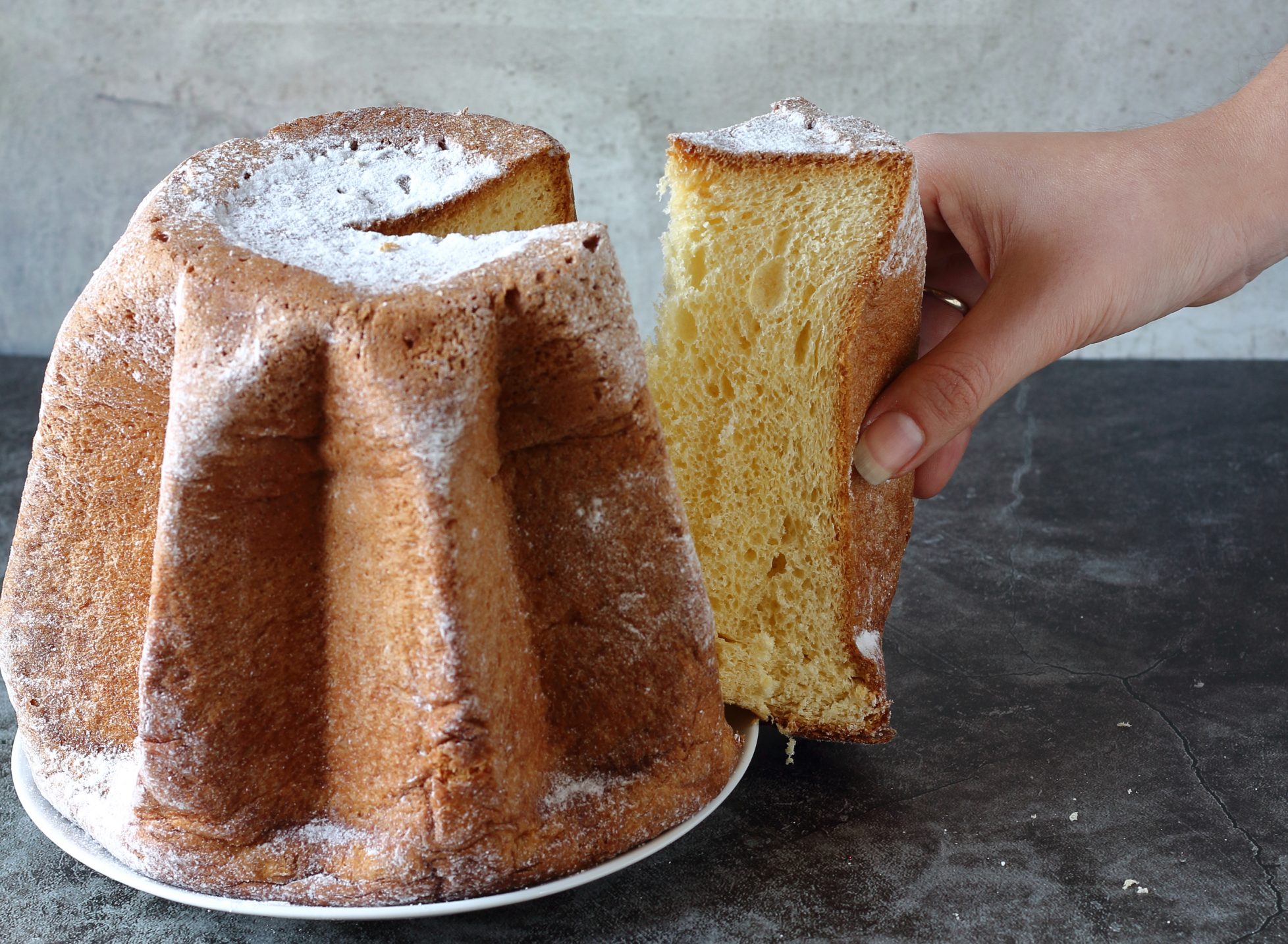 Pandoro con pasta madre