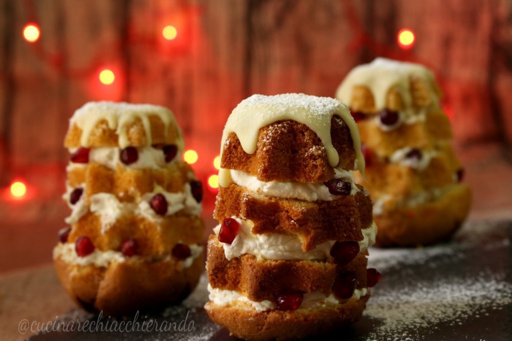 Pandoro farcito con crema al mascarpone