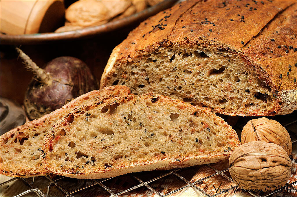 Pane alle barbabietole rosse
