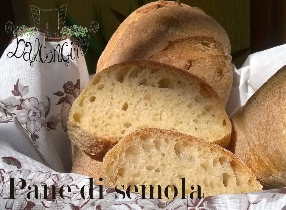 Pane di semola a lievitazione naturale