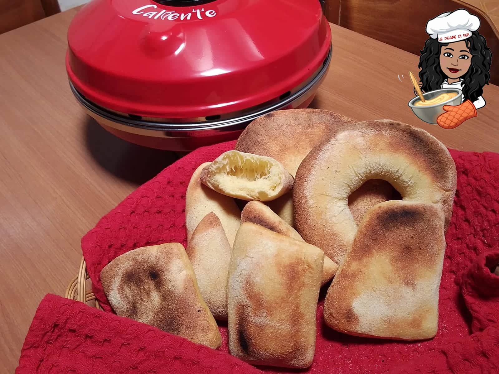 Pane di semola cotto nel fornetto